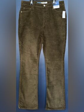 Old Navy Women’s Dark Olive Corduroy Pants